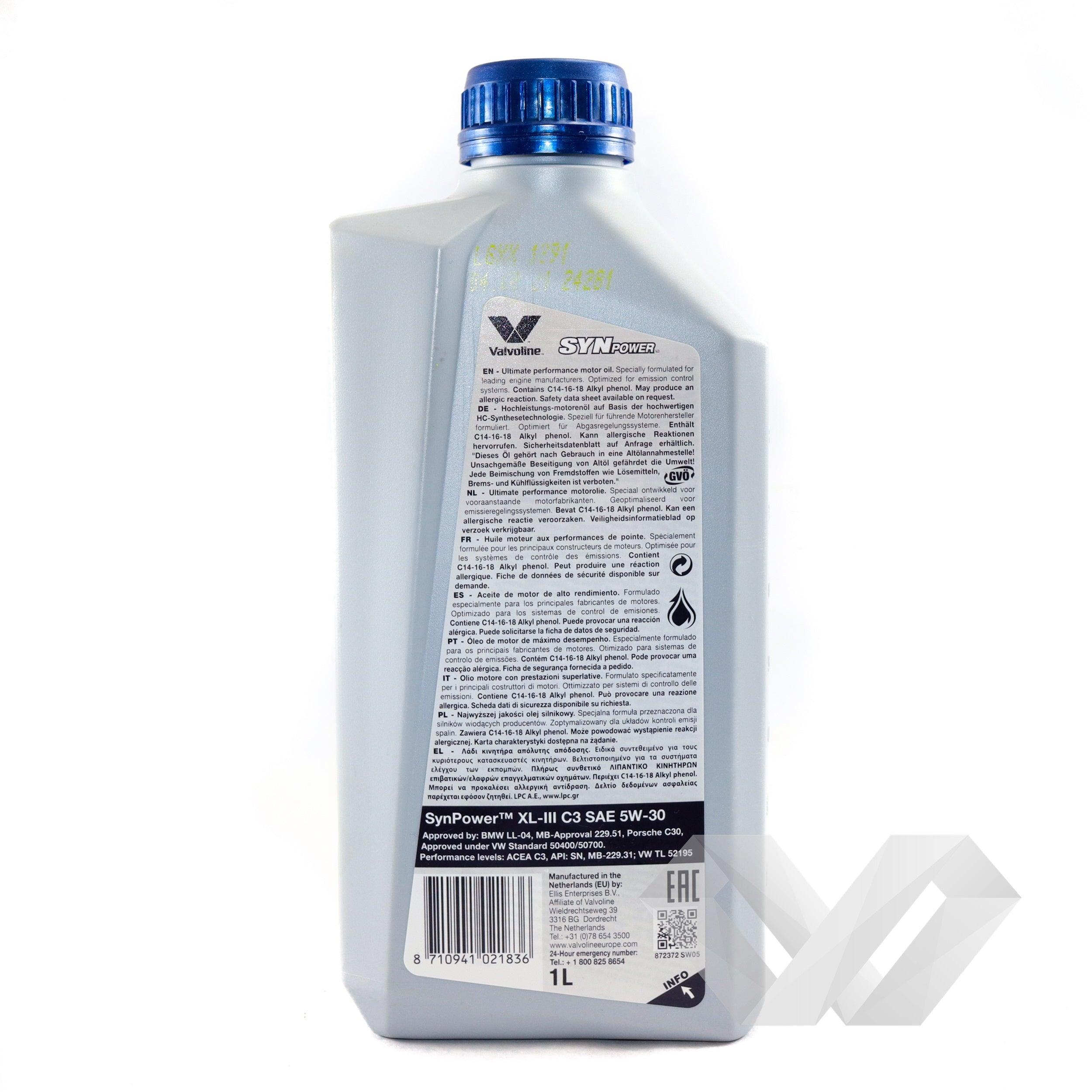 Ulei motor Valvoline 5W30 Syn Power 1 litru