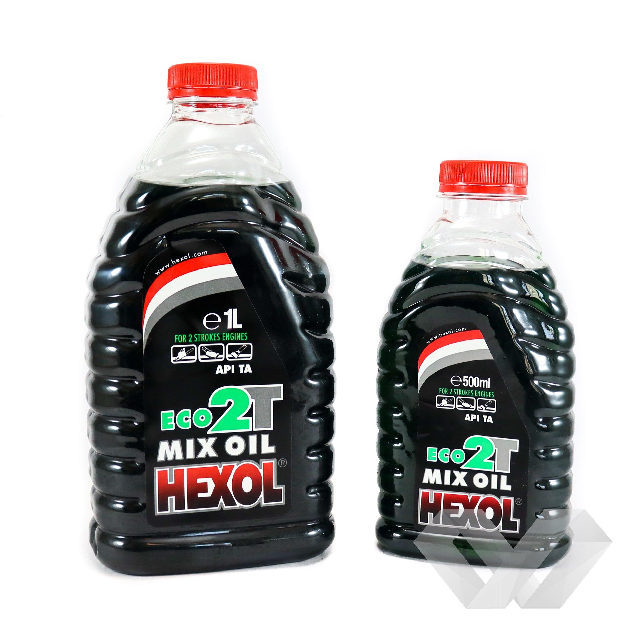 Ulei pentru amestec verde Eco 2T Hexol