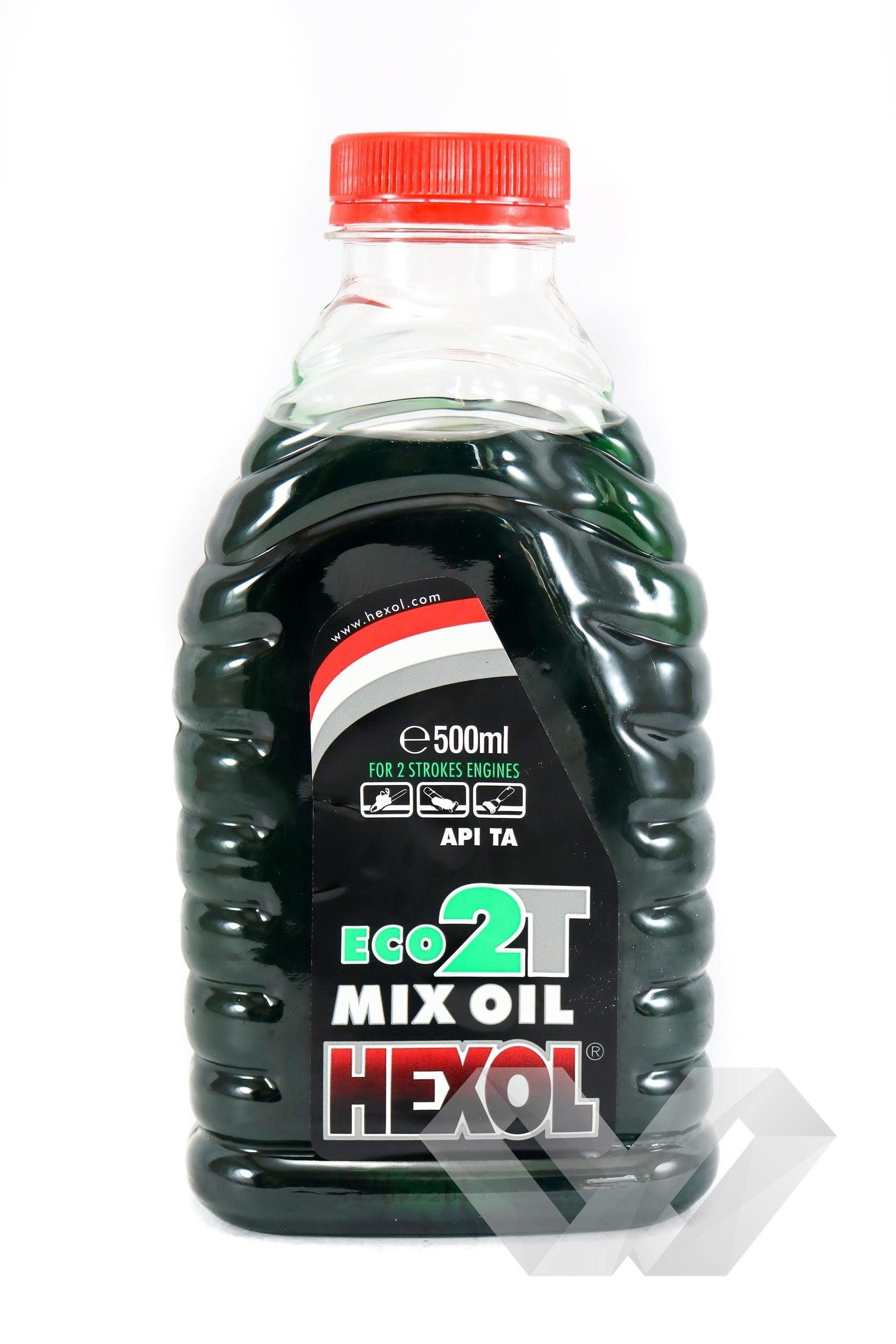 Ulei pentru amestec verde Eco 2T Hexol