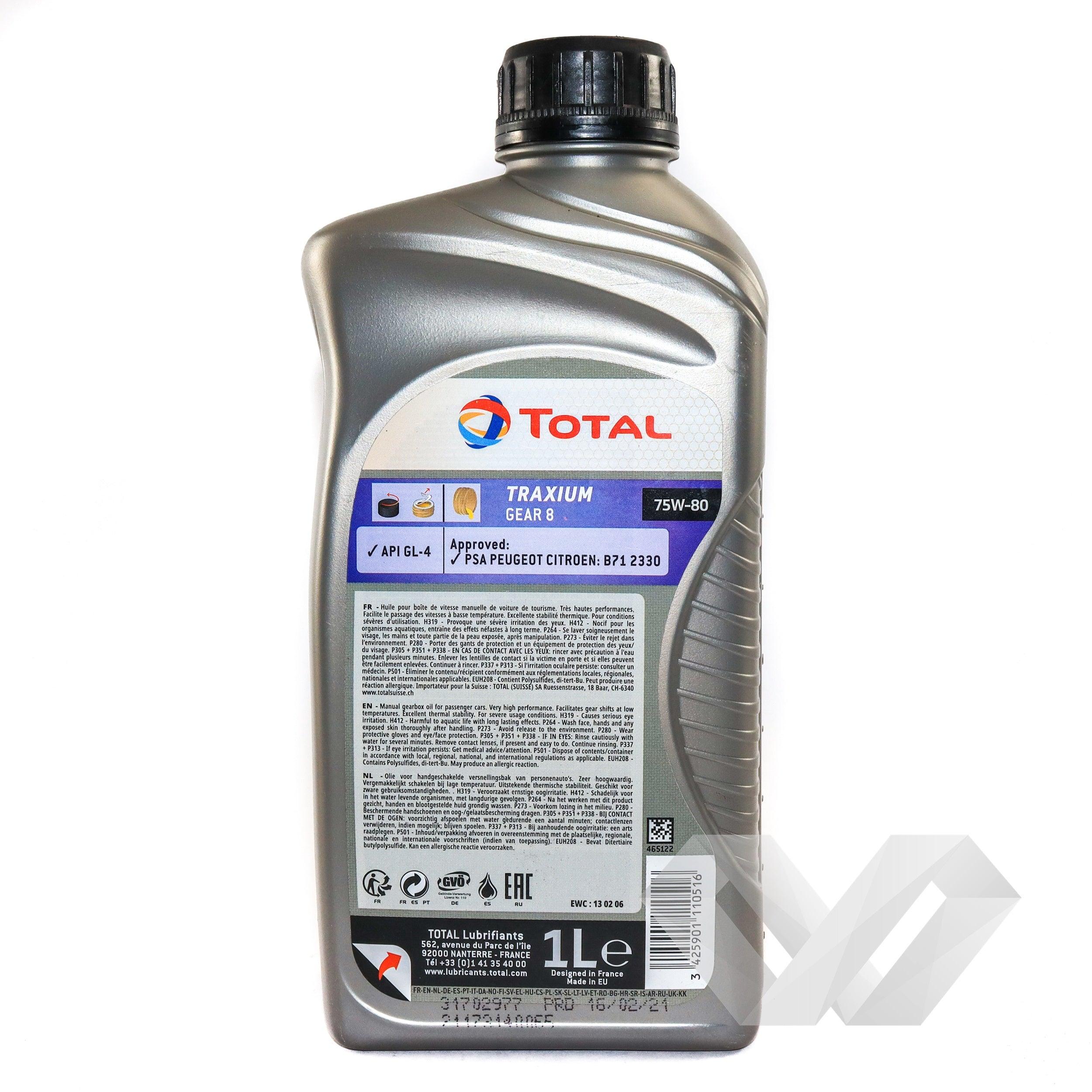 Ulei transmisie Total Traxium 75w80 1 litru