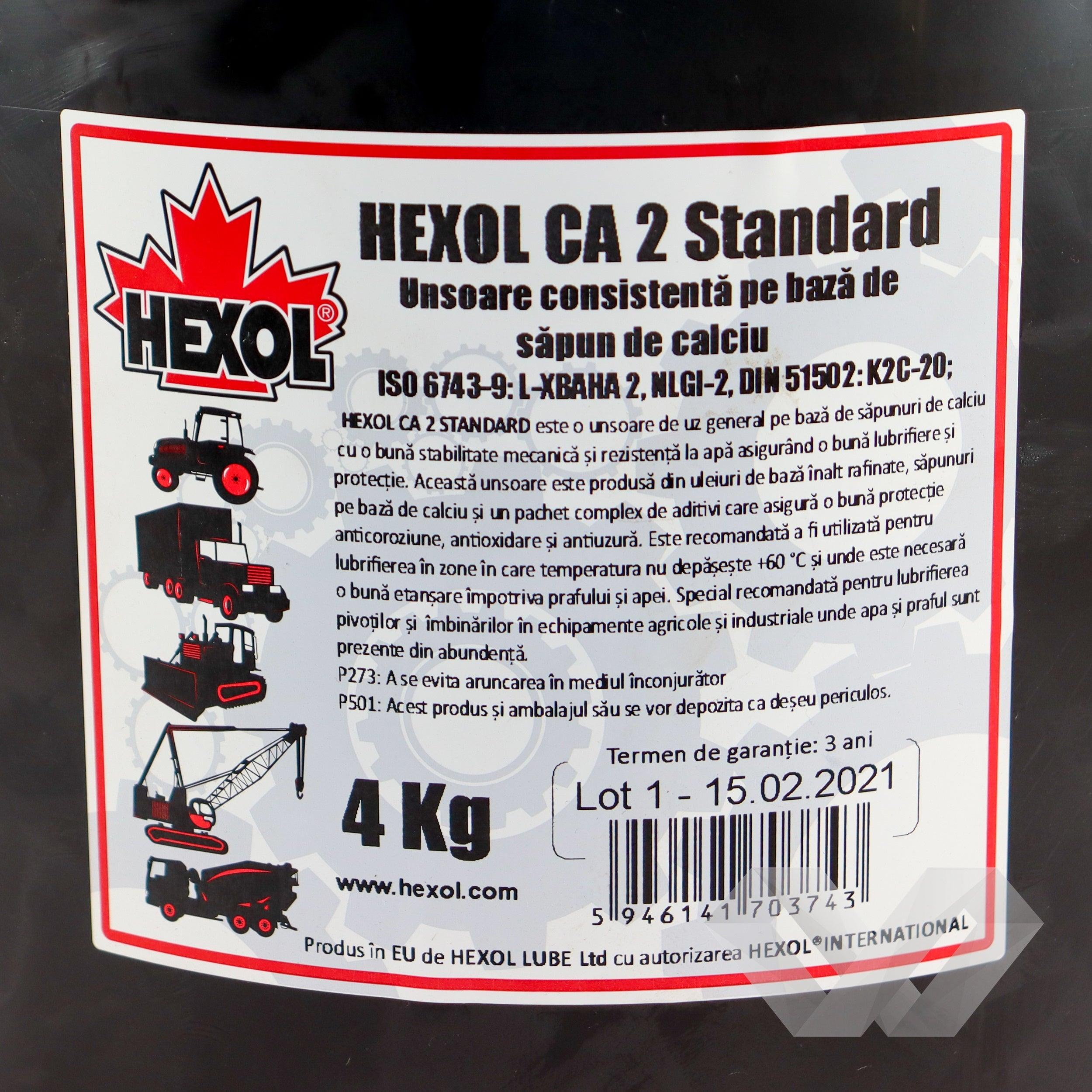 Vaselina CA 2 Hexol, 4 kg