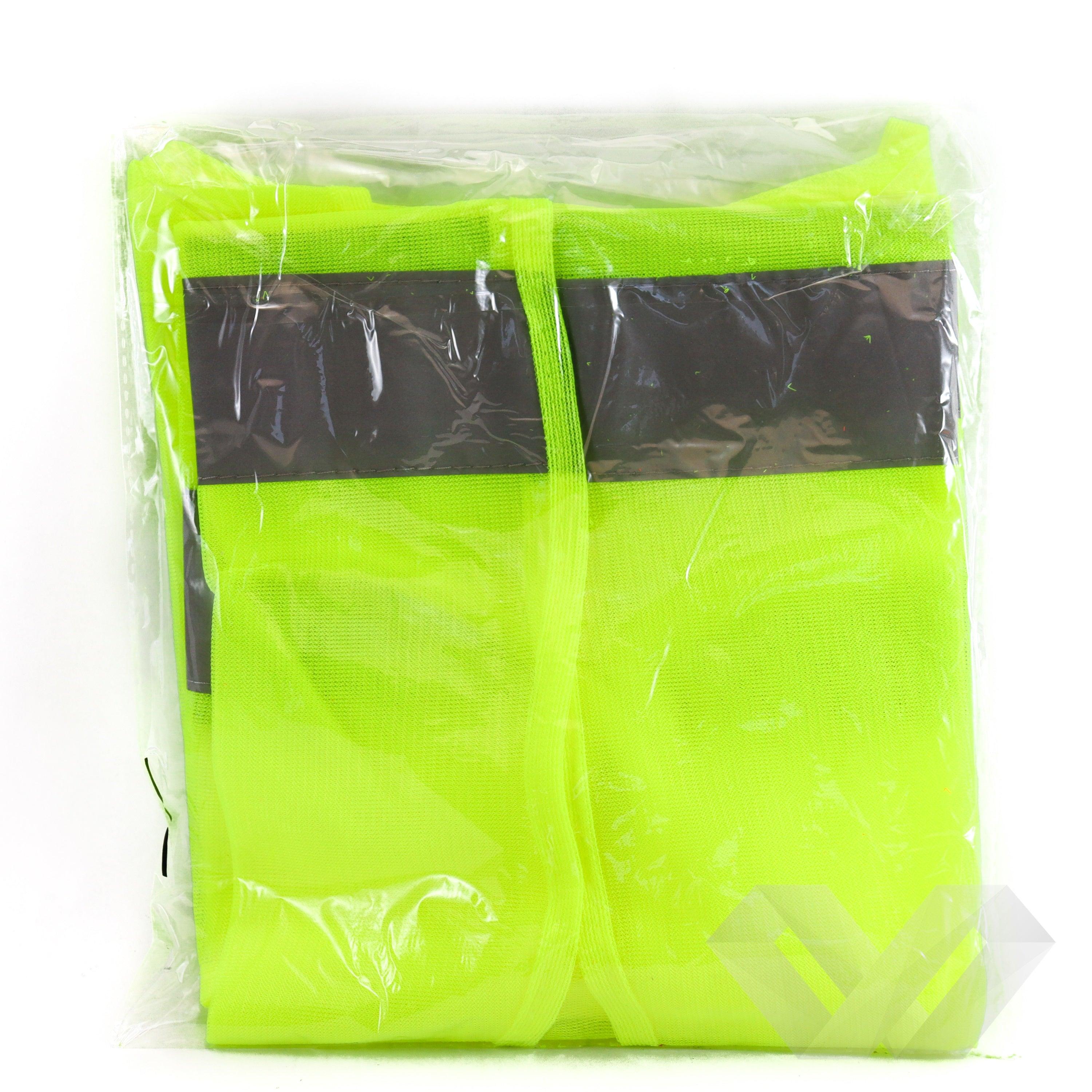 Vesta reflectorizanta verde/rosie