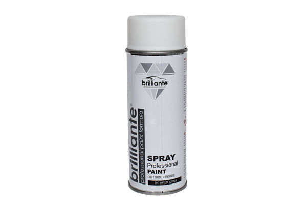 Spray vopsea Alb clasic mat RAL 9003 Brilliante 400ml