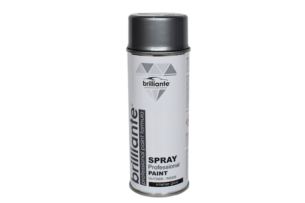 Spray vopsea argintiu RAL 9006 Brilliante 400ml