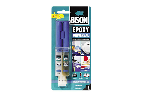 Adeziv epoxidic bicomponent universal, Bison 2x12ml