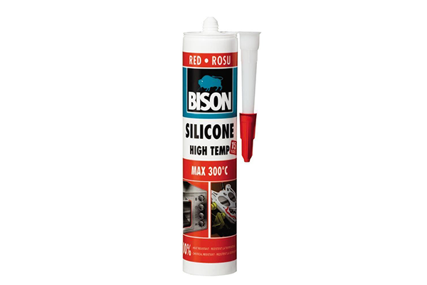 Silicon rosu pentru temperaturi inalte Bison 280ml