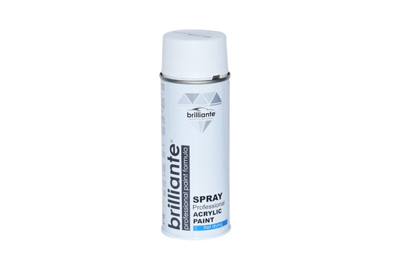 Spray vopsea alb clasic mat RAL 9003 Brilliante 400ml