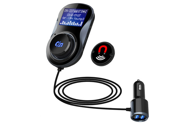 Incarcator auto 1XUSB QC3.0 SI 1XUSB 2.4A CU BLUETOOTH SI MODULATOR FM Mega Drive