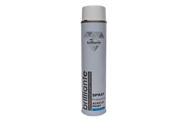 Spray vopsea acrilica alb lucios RAL 9003 Brilliante 600ml