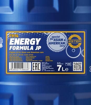 Ulei ENERGY FORMULA JP 5W-30- 7L Mannol