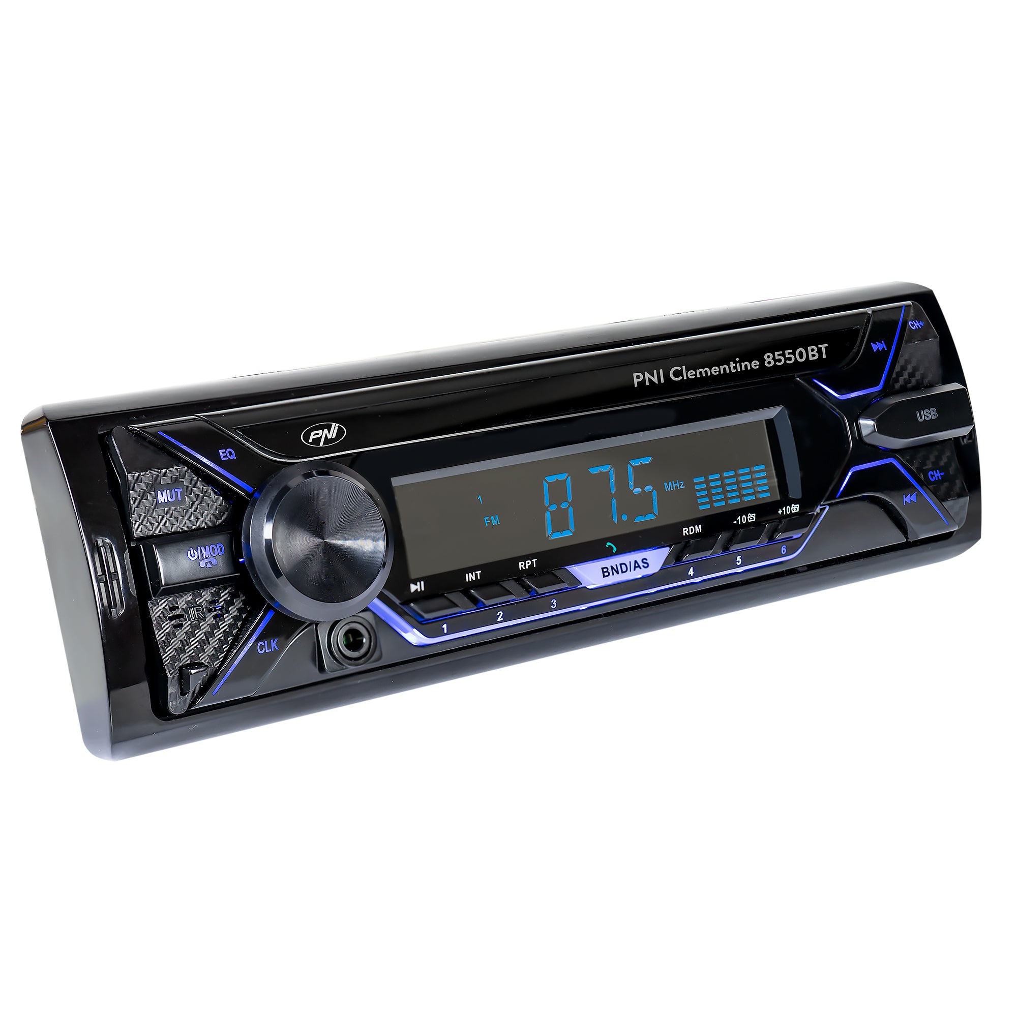  Radio MP3 player auto CLEMENTINE 8550BT, fata detasabila, 4X45W, 12V PNI