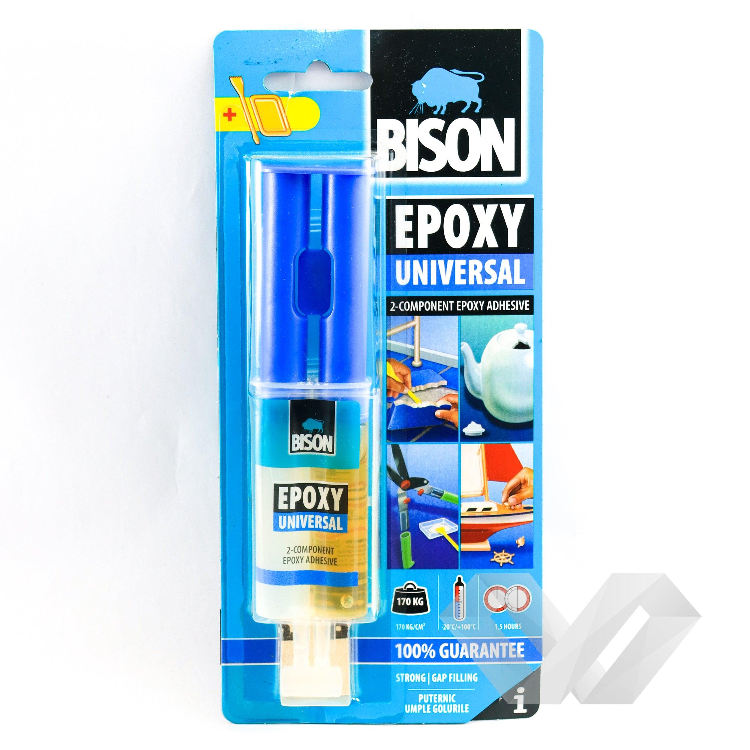 Adeziv Bison Epoxy Universal bi-component, 24 ml