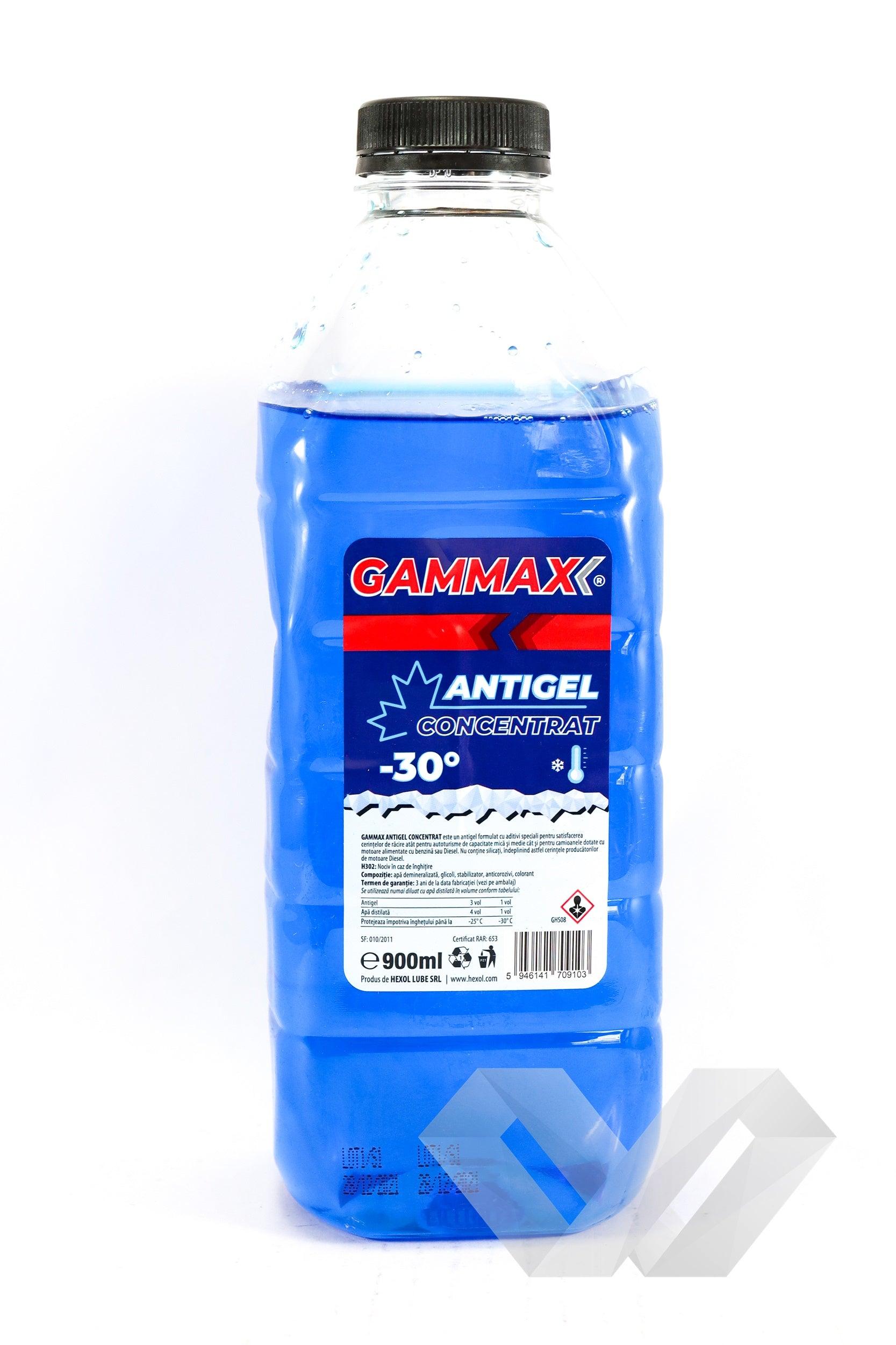 Antigel albastru Gamax concentrat Hexol, -30°C, 1L