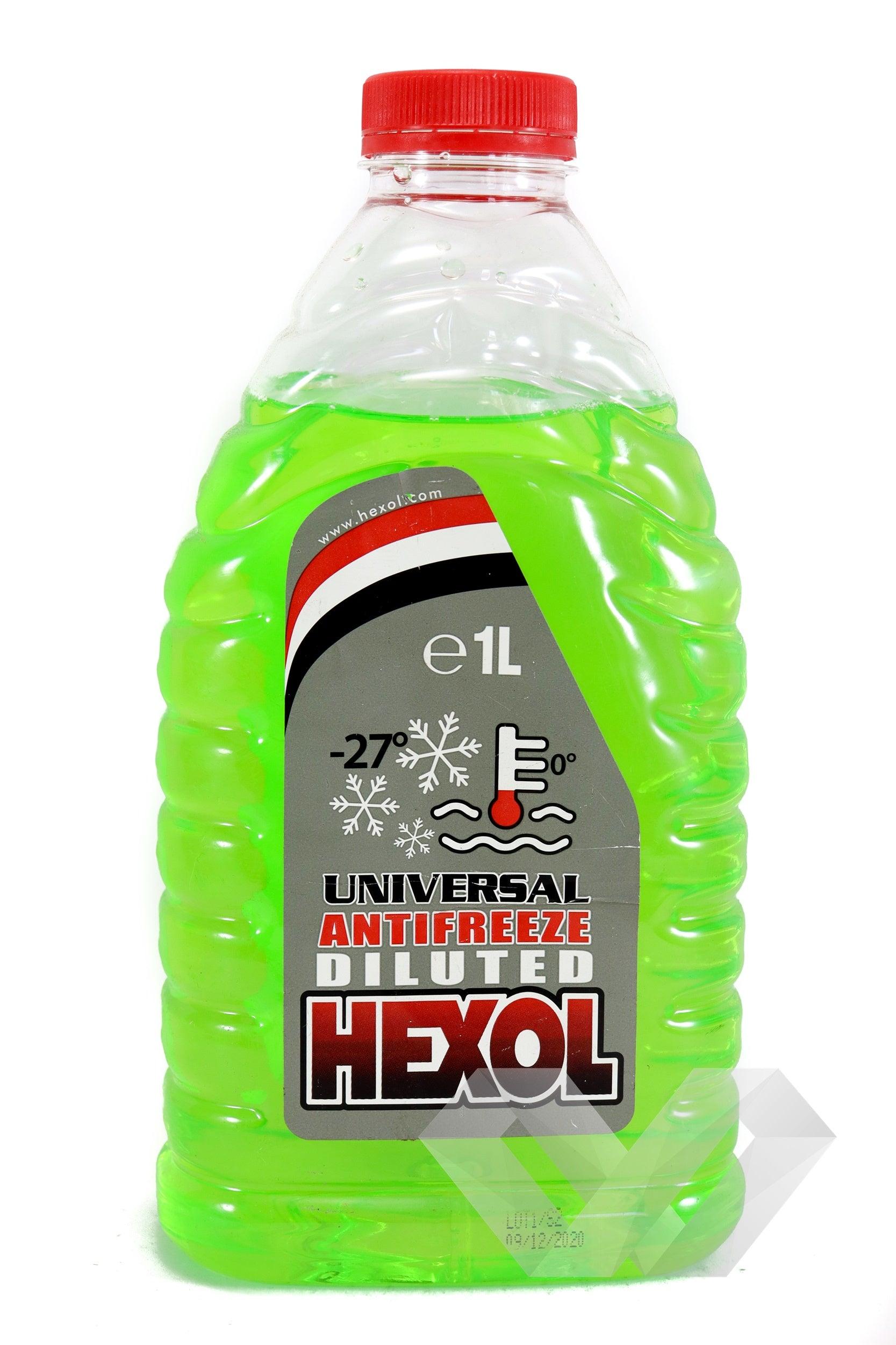 Antigel verde G11 diluat Hexol, -27°C, 1L - EWO Market