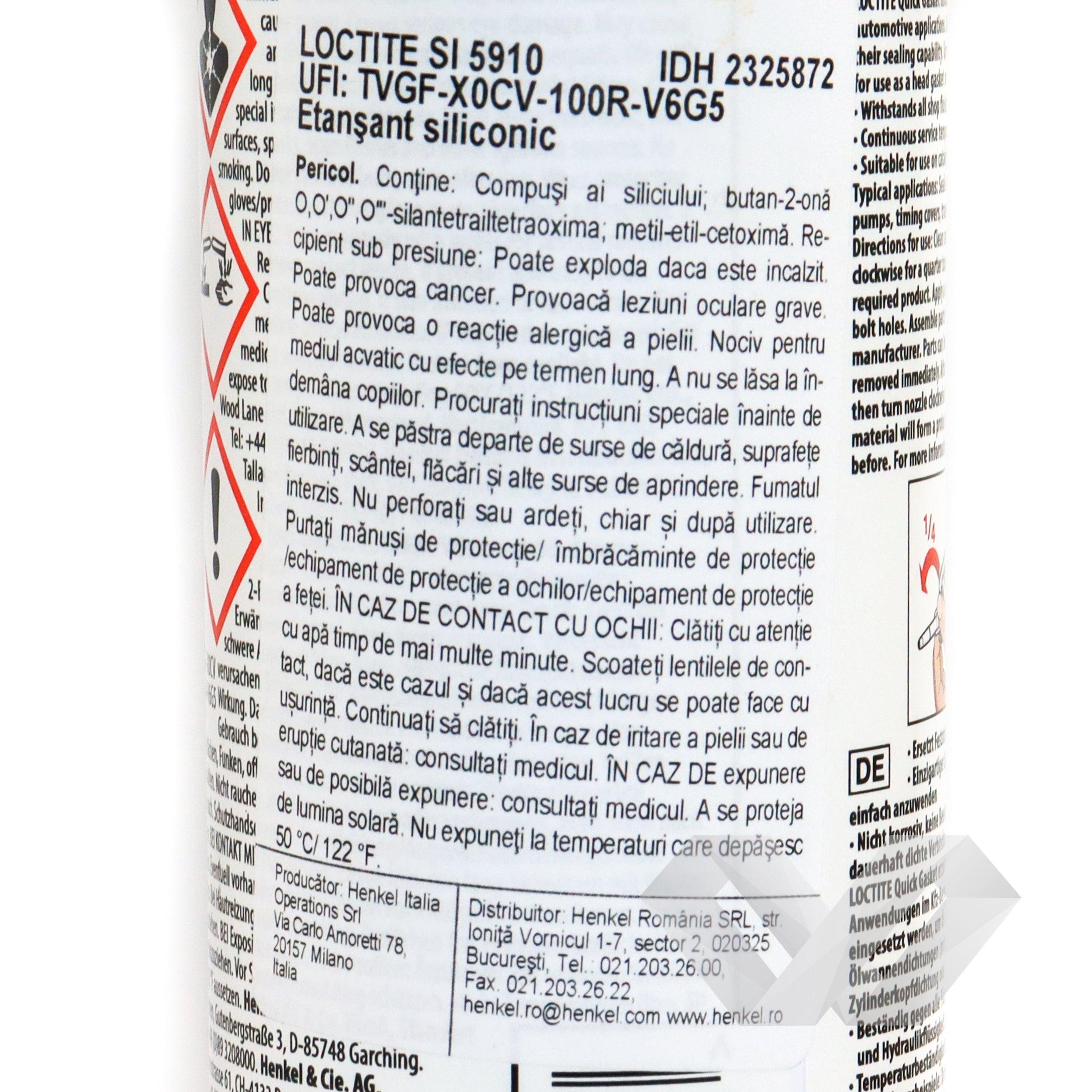 Silicon garnituri Loctite SI 5910 Quick Gasket 100 ml Media 1 of 4