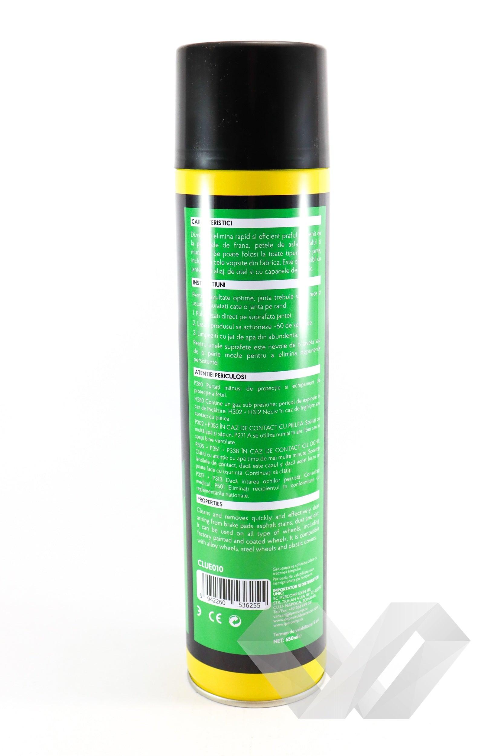 Spray curatat jante Clue, 650ml - EWO Market