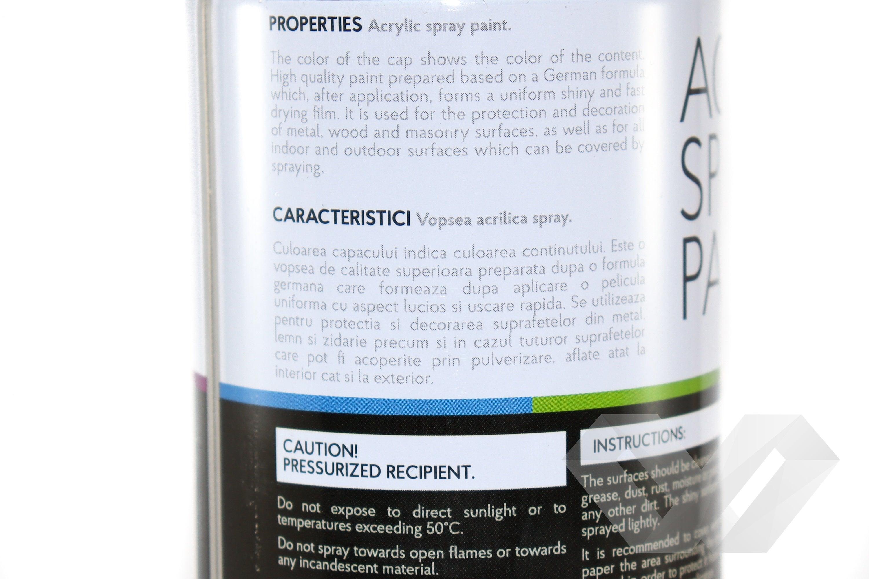 Spray vopsea argintiu Noxaro, 450ml