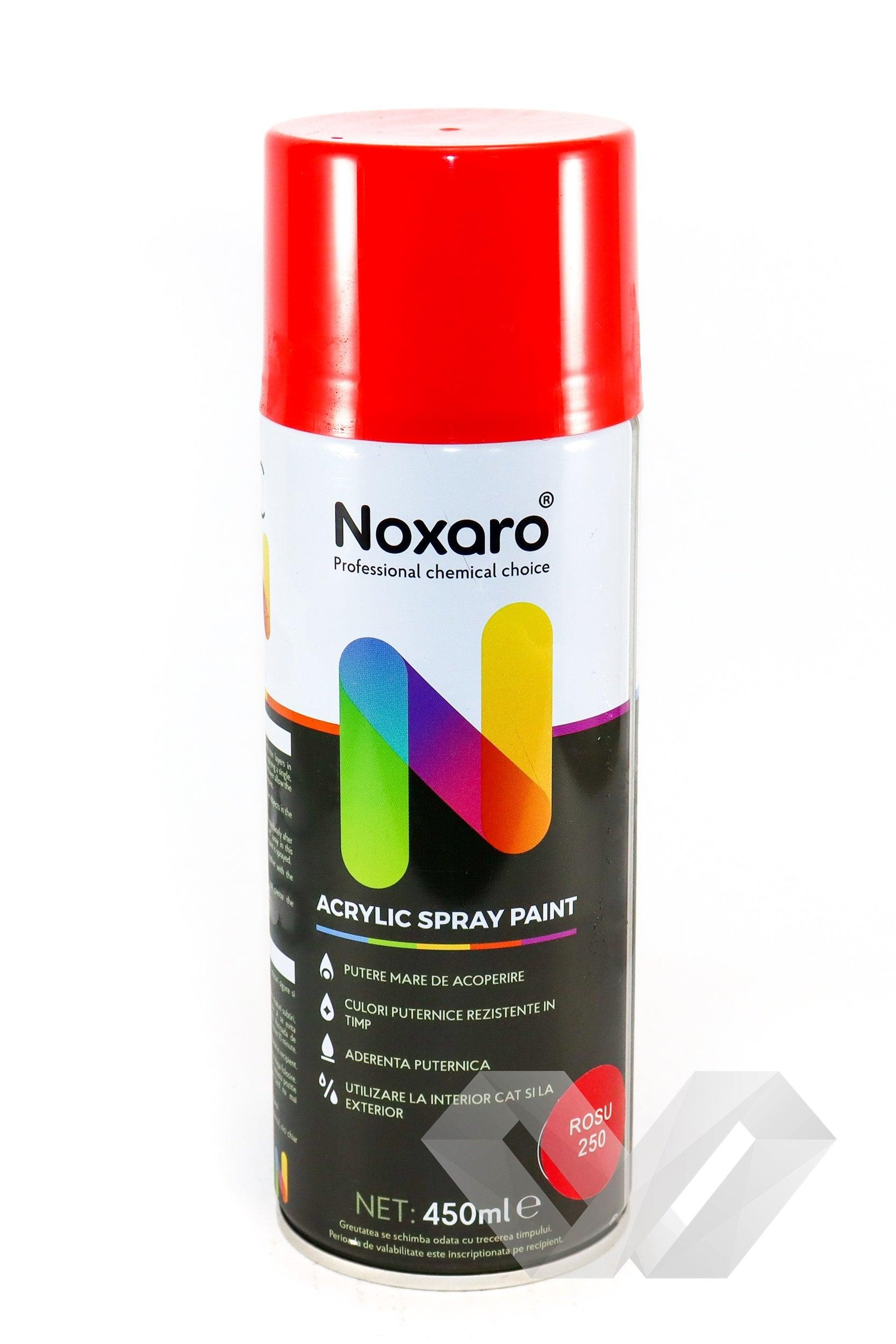 Spray vopsea auto rosu Noxaro, 450ml