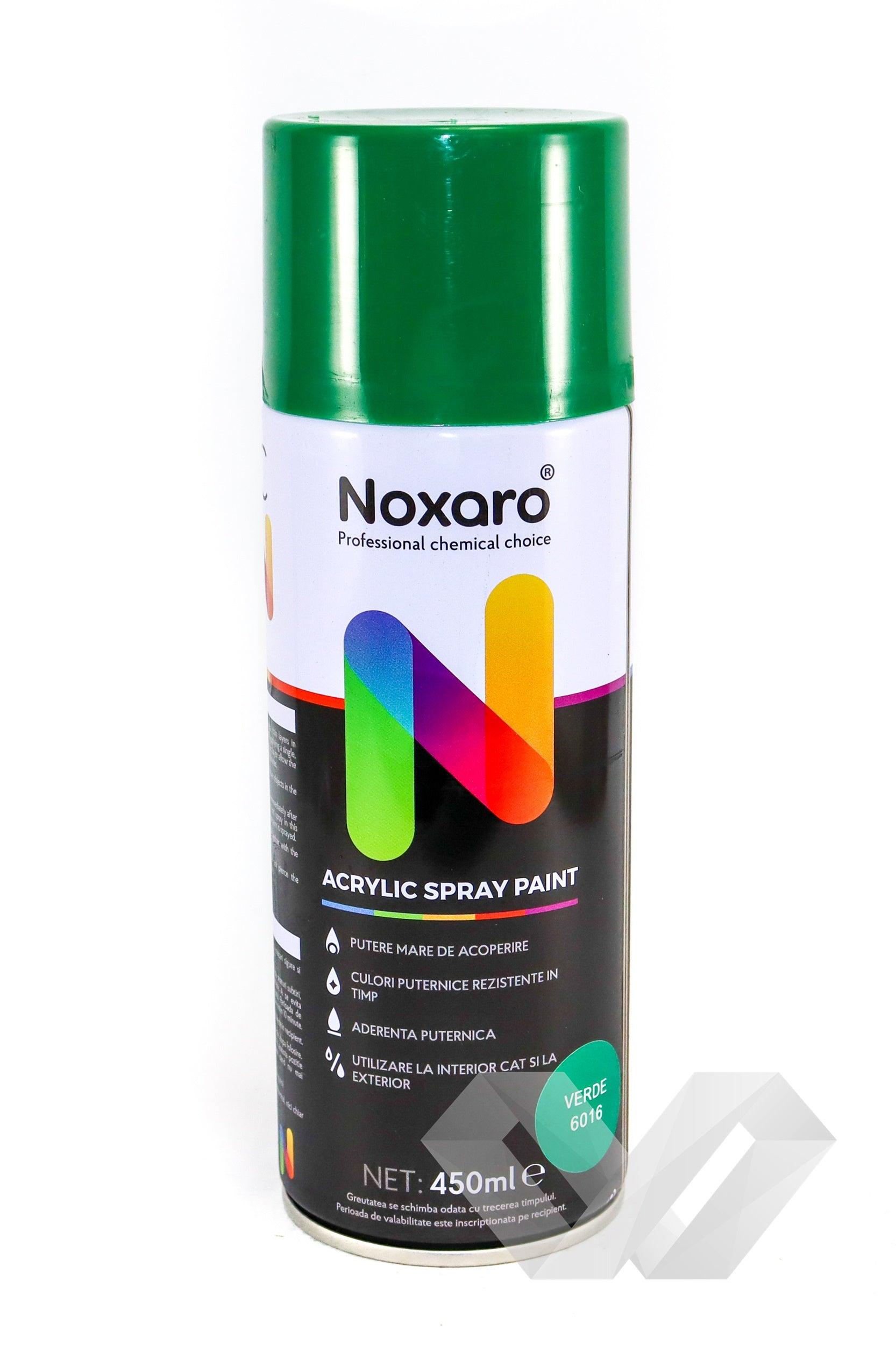 Spray vopsea auto verde Noxaro, 450ml
